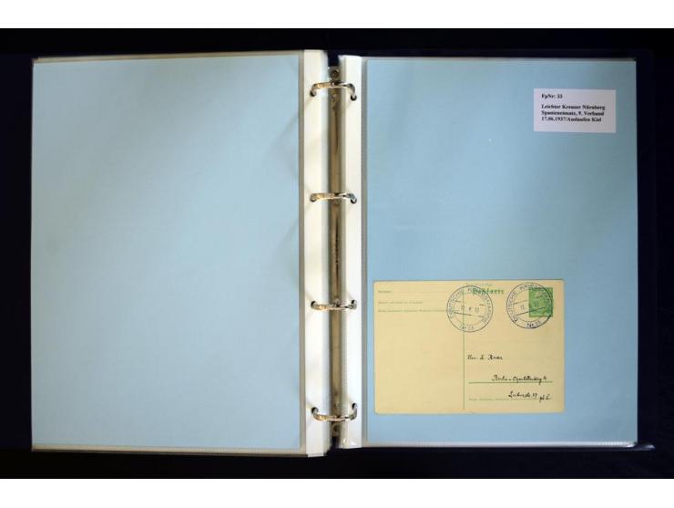 1920/1944, umfangreiche Sammlung "Marine-Schiffspost" mit über 100 Briefen und Karten mit entsprechenden Schiffspost-Stempeln