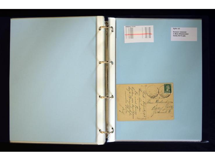 1920/1944, umfangreiche Sammlung "Marine-Schiffspost" mit über 100 Briefen und Karten mit entsprechenden Schiffspost-Stempeln