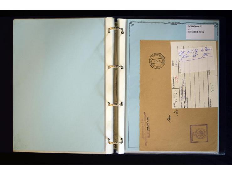 1920/1944, umfangreiche Sammlung "Marine-Schiffspost" mit über 100 Briefen und Karten mit entsprechenden Schiffspost-Stempeln