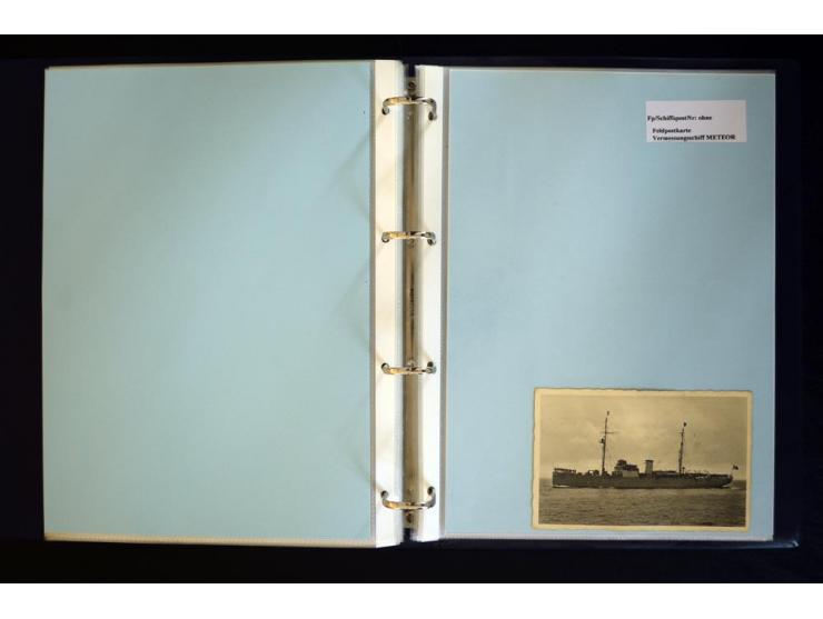 1920/1944, umfangreiche Sammlung "Marine-Schiffspost" mit über 100 Briefen und Karten mit entsprechenden Schiffspost-Stempeln
