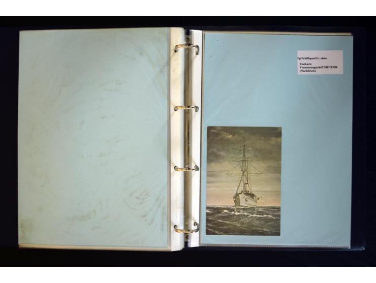 1920/1944, umfangreiche Sammlung "Marine-Schiffspost" mit über 100 Briefen und Karten mit entsprechenden Schiffspost-Stempeln
