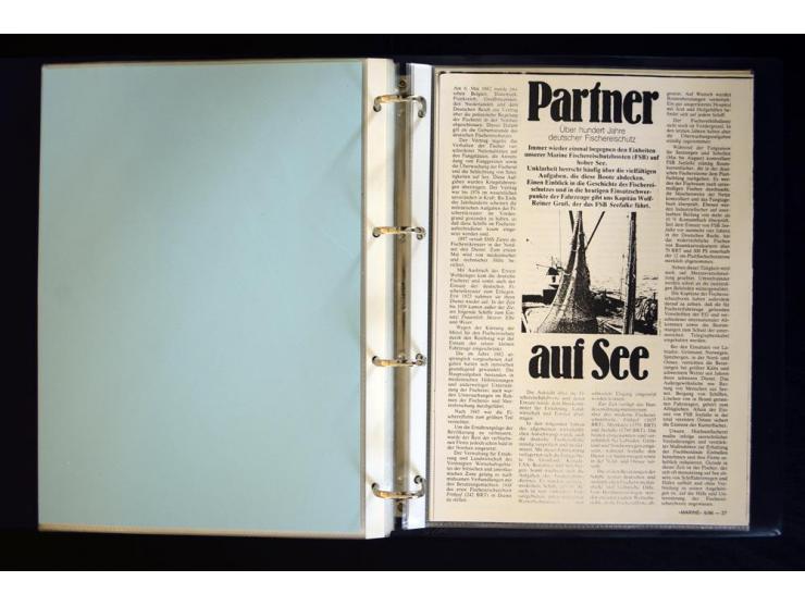 1920/1944, umfangreiche Sammlung "Marine-Schiffspost" mit über 100 Briefen und Karten mit entsprechenden Schiffspost-Stempeln