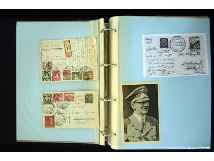 1920/1944, umfangreiche Sammlung "Marine-Schiffspost" mit über 100 Briefen und Karten mit entsprechenden Schiffspost-Stempeln