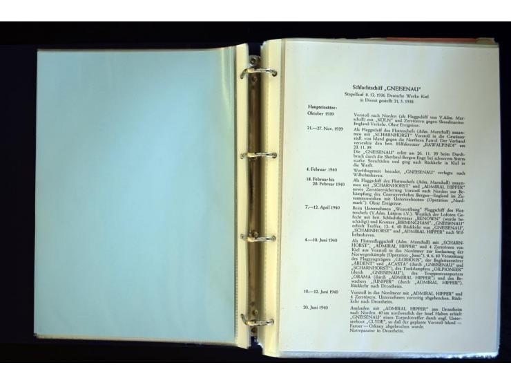 1920/1944, umfangreiche Sammlung "Marine-Schiffspost" mit über 100 Briefen und Karten mit entsprechenden Schiffspost-Stempeln