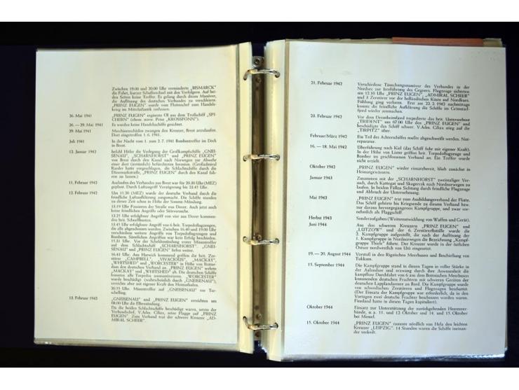 1920/1944, umfangreiche Sammlung "Marine-Schiffspost" mit über 100 Briefen und Karten mit entsprechenden Schiffspost-Stempeln