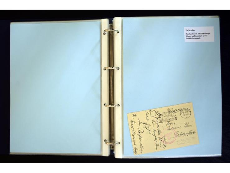 1920/1944, umfangreiche Sammlung "Marine-Schiffspost" mit über 100 Briefen und Karten mit entsprechenden Schiffspost-Stempeln