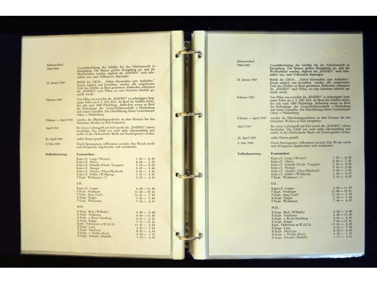 1920/1944, umfangreiche Sammlung "Marine-Schiffspost" mit über 100 Briefen und Karten mit entsprechenden Schiffspost-Stempeln