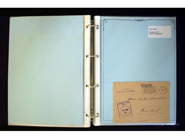 1920/1944, umfangreiche Sammlung "Marine-Schiffspost" mit über 100 Briefen und Karten mit entsprechenden Schiffspost-Stempeln