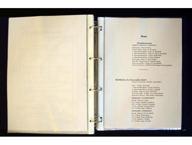 1920/1944, umfangreiche Sammlung "Marine-Schiffspost" mit über 100 Briefen und Karten mit entsprechenden Schiffspost-Stempeln