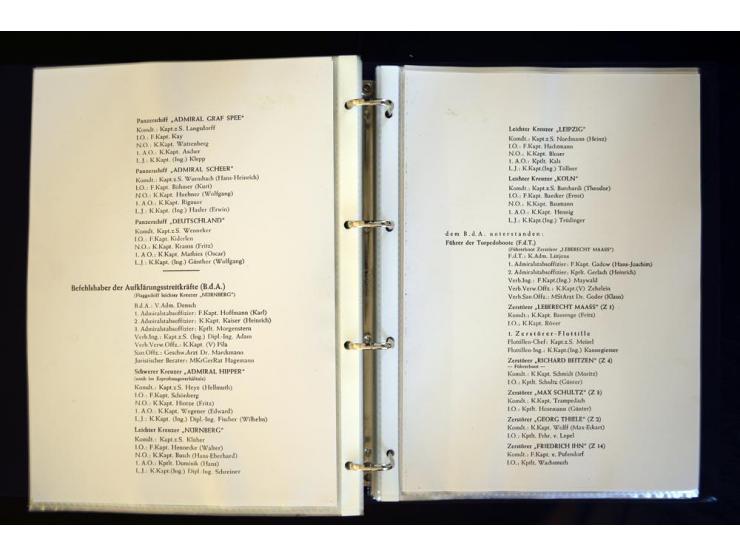 1920/1944, umfangreiche Sammlung "Marine-Schiffspost" mit über 100 Briefen und Karten mit entsprechenden Schiffspost-Stempeln