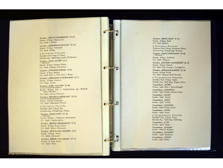 1920/1944, umfangreiche Sammlung "Marine-Schiffspost" mit über 100 Briefen und Karten mit entsprechenden Schiffspost-Stempeln