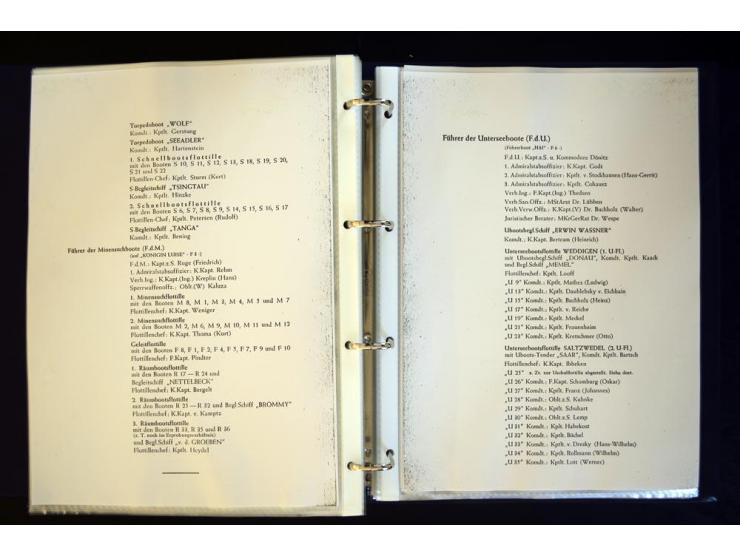1920/1944, umfangreiche Sammlung "Marine-Schiffspost" mit über 100 Briefen und Karten mit entsprechenden Schiffspost-Stempeln