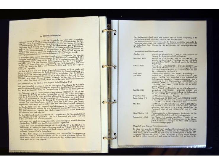 1920/1944, umfangreiche Sammlung "Marine-Schiffspost" mit über 100 Briefen und Karten mit entsprechenden Schiffspost-Stempeln
