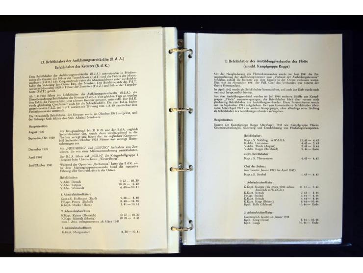 1920/1944, umfangreiche Sammlung "Marine-Schiffspost" mit über 100 Briefen und Karten mit entsprechenden Schiffspost-Stempeln