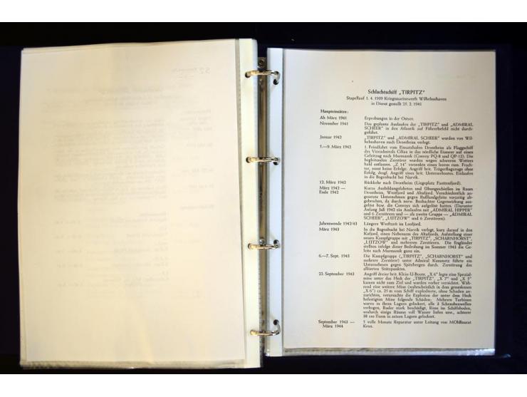 1920/1944, umfangreiche Sammlung "Marine-Schiffspost" mit über 100 Briefen und Karten mit entsprechenden Schiffspost-Stempeln