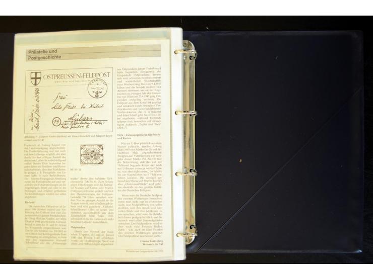 1920/1944, umfangreiche Sammlung "Marine-Schiffspost" mit über 100 Briefen und Karten mit entsprechenden Schiffspost-Stempeln