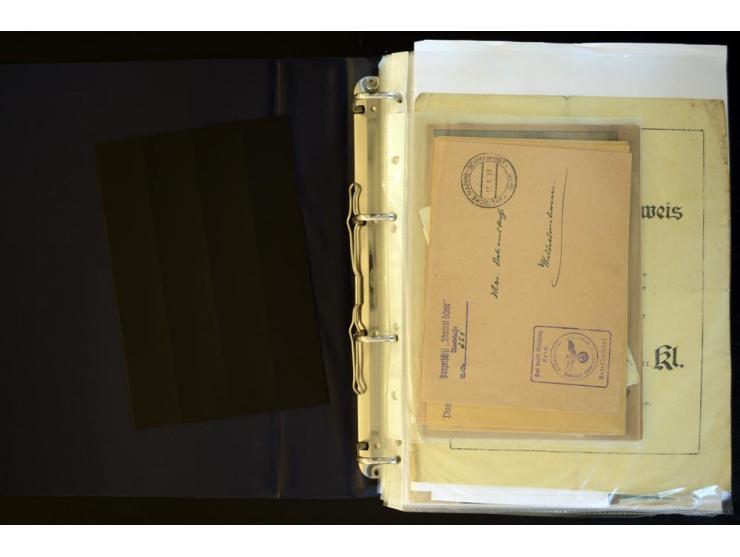 1920/1944, umfangreiche Sammlung "Marine-Schiffspost" mit über 100 Briefen und Karten mit entsprechenden Schiffspost-Stempeln