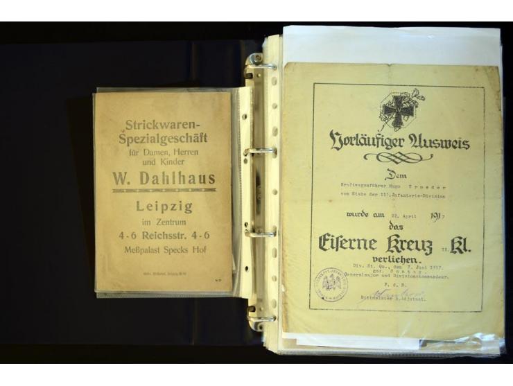 1920/1944, umfangreiche Sammlung "Marine-Schiffspost" mit über 100 Briefen und Karten mit entsprechenden Schiffspost-Stempeln