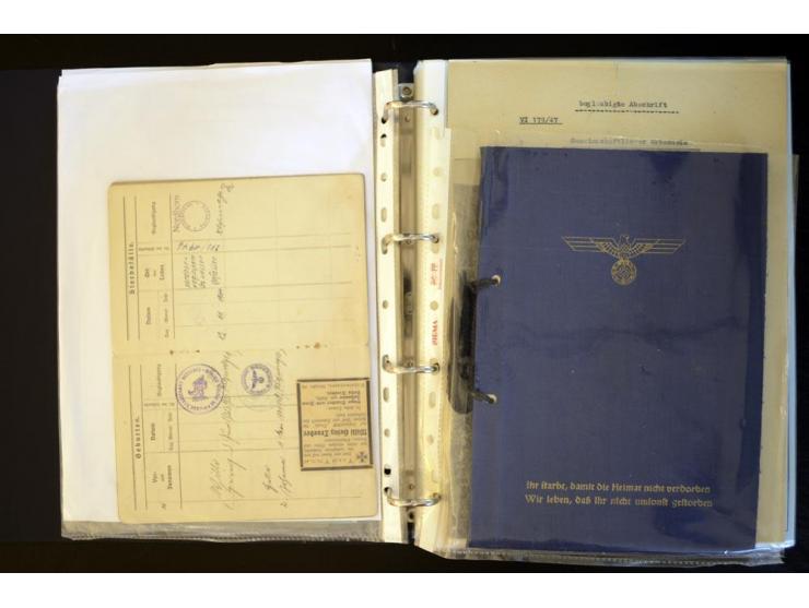1920/1944, umfangreiche Sammlung "Marine-Schiffspost" mit über 100 Briefen und Karten mit entsprechenden Schiffspost-Stempeln