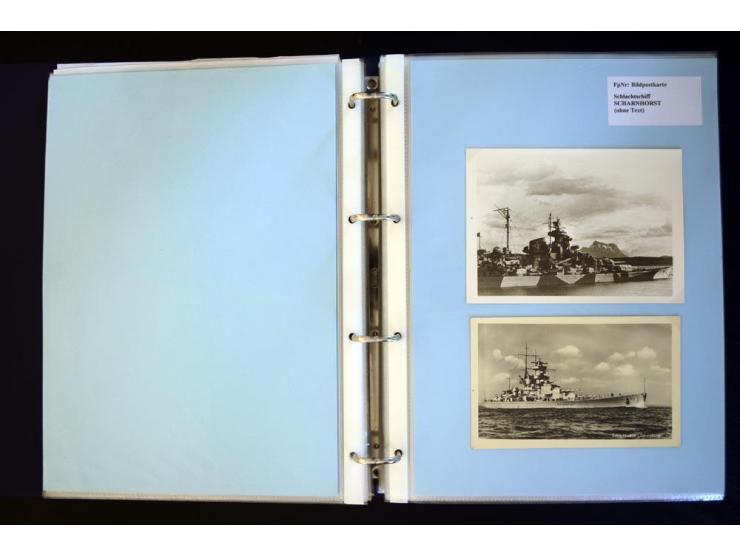 1920/1944, umfangreiche Sammlung "Marine-Schiffspost" mit über 100 Briefen und Karten mit entsprechenden Schiffspost-Stempeln