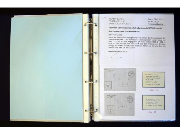 1920/1944, umfangreiche Sammlung "Marine-Schiffspost" mit über 100 Briefen und Karten mit entsprechenden Schiffspost-Stempeln