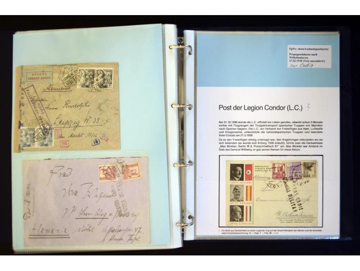 1920/1944, umfangreiche Sammlung "Marine-Schiffspost" mit über 100 Briefen und Karten mit entsprechenden Schiffspost-Stempeln