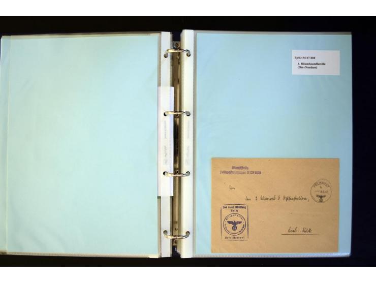 1920/1944, umfangreiche Sammlung "Marine-Schiffspost" mit über 100 Briefen und Karten mit entsprechenden Schiffspost-Stempeln