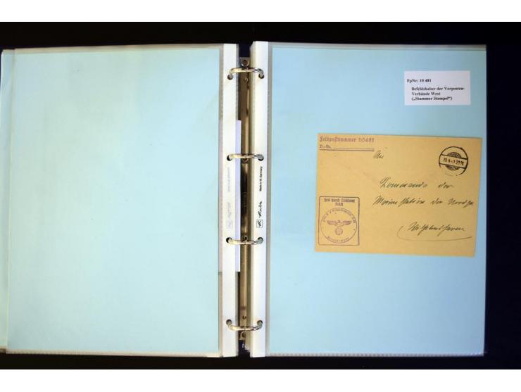 1920/1944, umfangreiche Sammlung "Marine-Schiffspost" mit über 100 Briefen und Karten mit entsprechenden Schiffspost-Stempeln