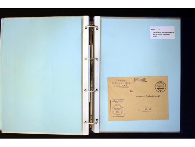 1920/1944, umfangreiche Sammlung "Marine-Schiffspost" mit über 100 Briefen und Karten mit entsprechenden Schiffspost-Stempeln