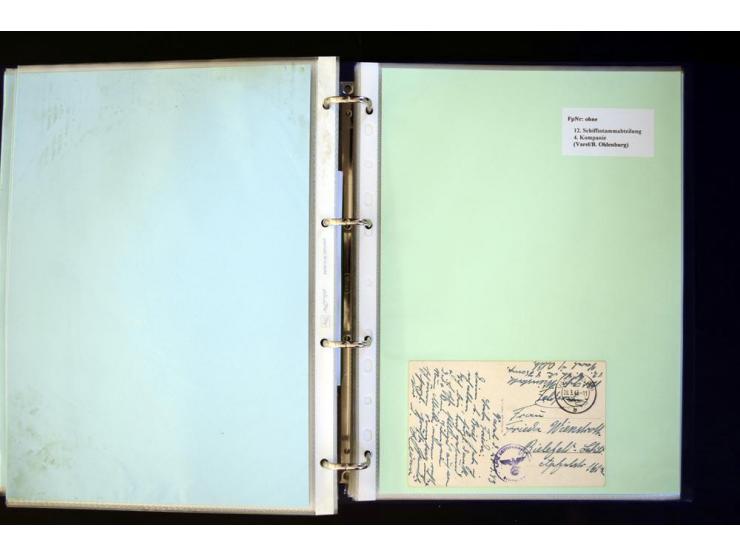 1920/1944, umfangreiche Sammlung "Marine-Schiffspost" mit über 100 Briefen und Karten mit entsprechenden Schiffspost-Stempeln
