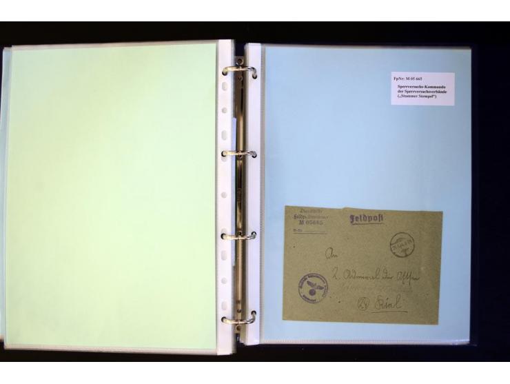 1920/1944, umfangreiche Sammlung "Marine-Schiffspost" mit über 100 Briefen und Karten mit entsprechenden Schiffspost-Stempeln