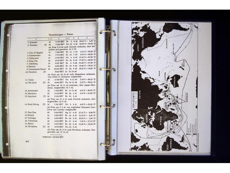 1920/1944, umfangreiche Sammlung "Marine-Schiffspost" mit über 100 Briefen und Karten mit entsprechenden Schiffspost-Stempeln
