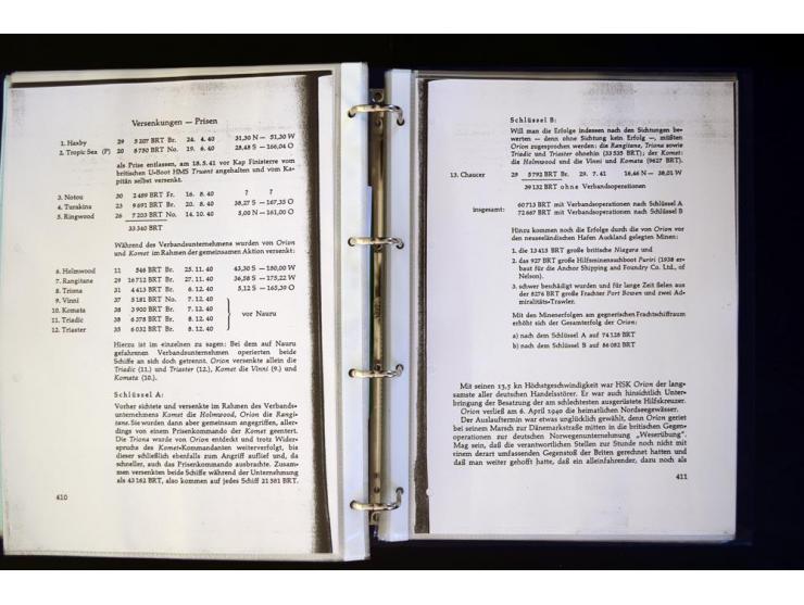 1920/1944, umfangreiche Sammlung "Marine-Schiffspost" mit über 100 Briefen und Karten mit entsprechenden Schiffspost-Stempeln