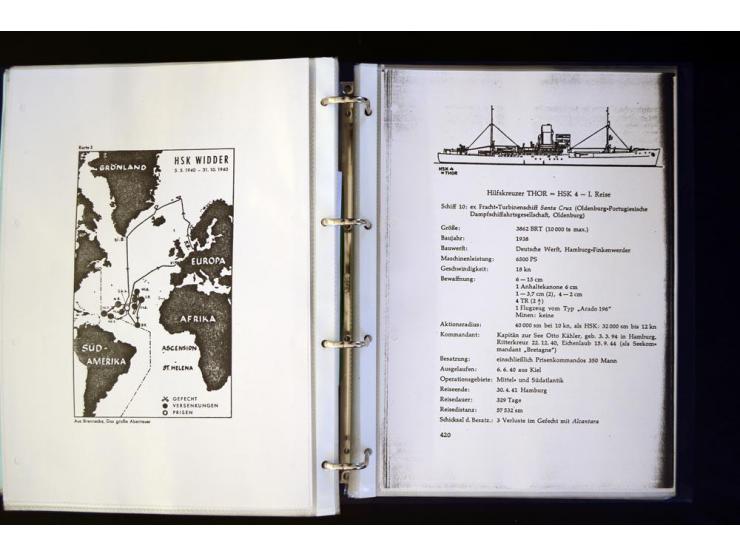1920/1944, umfangreiche Sammlung "Marine-Schiffspost" mit über 100 Briefen und Karten mit entsprechenden Schiffspost-Stempeln
