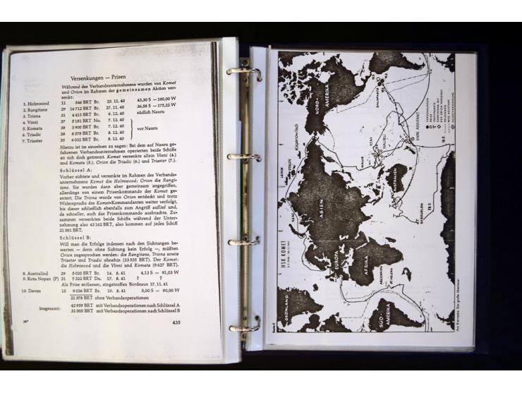 1920/1944, umfangreiche Sammlung "Marine-Schiffspost" mit über 100 Briefen und Karten mit entsprechenden Schiffspost-Stempeln