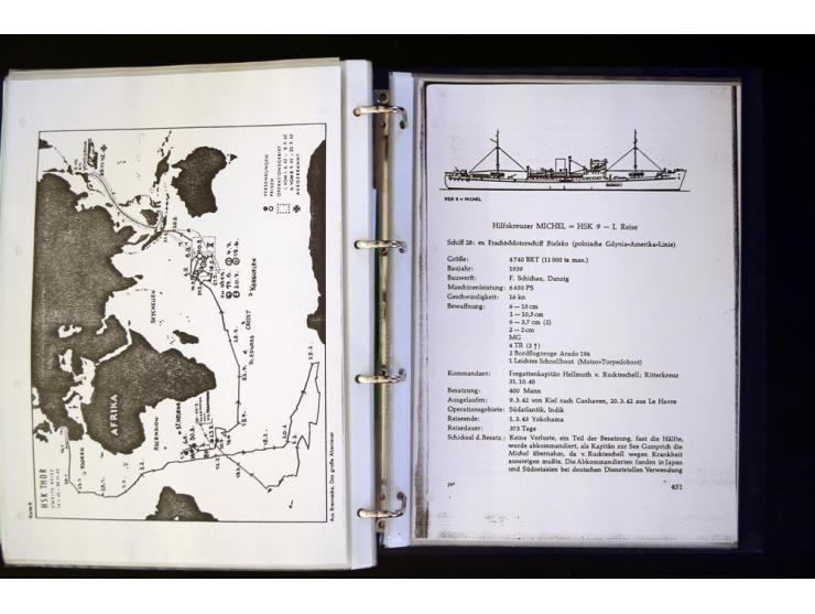 1920/1944, umfangreiche Sammlung "Marine-Schiffspost" mit über 100 Briefen und Karten mit entsprechenden Schiffspost-Stempeln