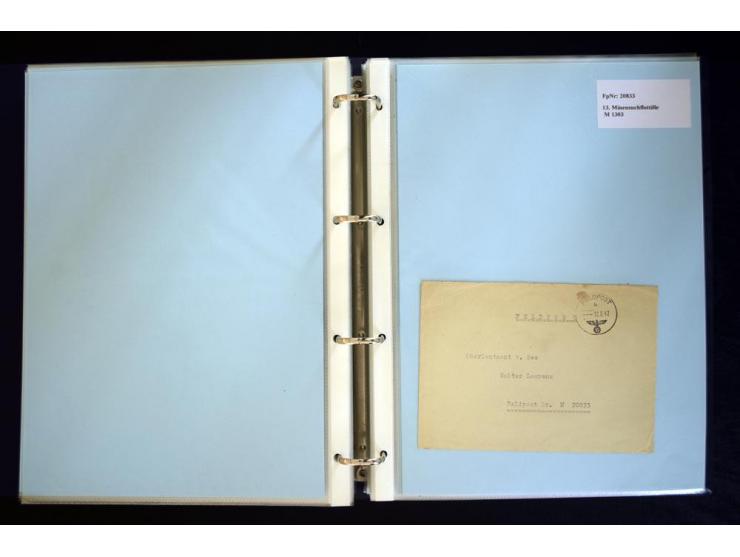 1920/1944, umfangreiche Sammlung "Marine-Schiffspost" mit über 100 Briefen und Karten mit entsprechenden Schiffspost-Stempeln