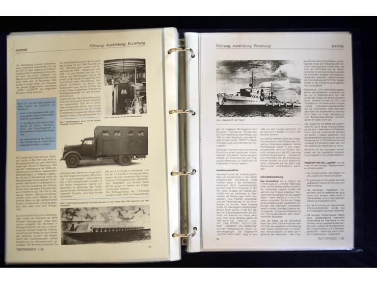 1920/1944, umfangreiche Sammlung "Marine-Schiffspost" mit über 100 Briefen und Karten mit entsprechenden Schiffspost-Stempeln