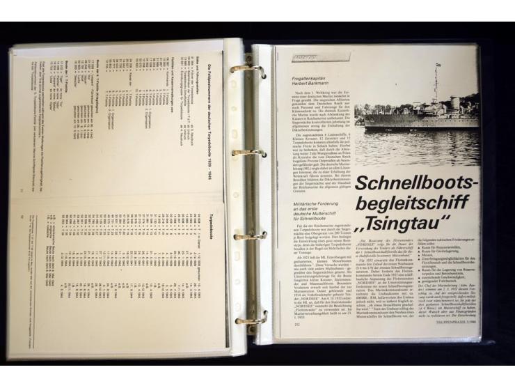 1920/1944, umfangreiche Sammlung "Marine-Schiffspost" mit über 100 Briefen und Karten mit entsprechenden Schiffspost-Stempeln