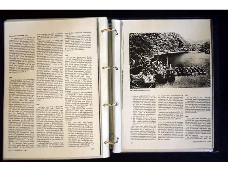 1920/1944, umfangreiche Sammlung "Marine-Schiffspost" mit über 100 Briefen und Karten mit entsprechenden Schiffspost-Stempeln