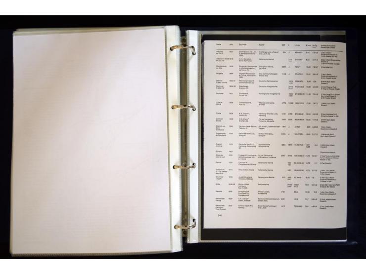 1920/1944, umfangreiche Sammlung "Marine-Schiffspost" mit über 100 Briefen und Karten mit entsprechenden Schiffspost-Stempeln