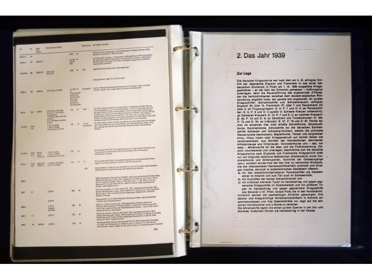 1920/1944, umfangreiche Sammlung "Marine-Schiffspost" mit über 100 Briefen und Karten mit entsprechenden Schiffspost-Stempeln