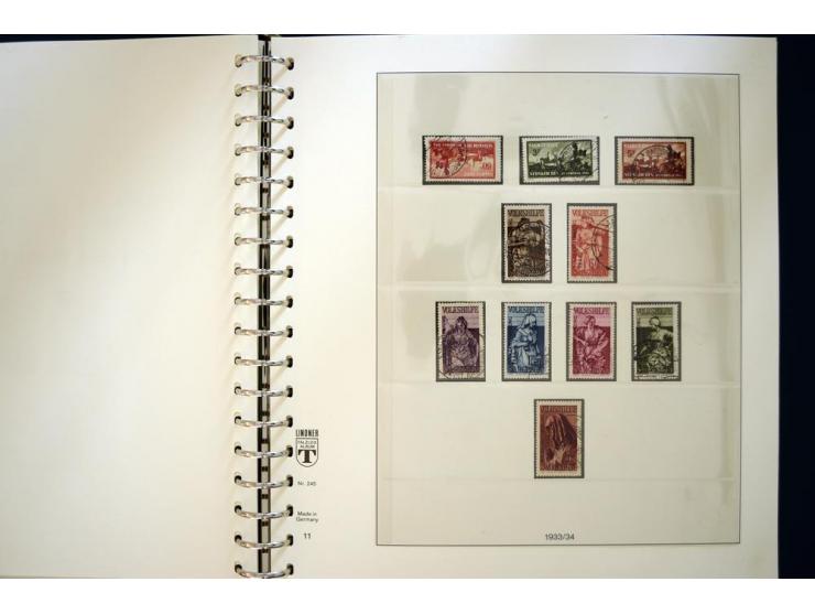 1920/59, gestempelte Sammlung mit u.a. Mi.-Nr. 16 (Fotobefund H. Ney BPP), 18-31 sign. Burger BPP, 151-57 (Fotoattest Ney BPP