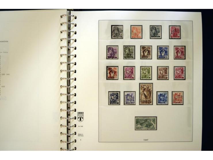 1920/59, gestempelte Sammlung mit u.a. Mi.-Nr. 16 (Fotobefund H. Ney BPP), 18-31 sign. Burger BPP, 151-57 (Fotoattest Ney BPP