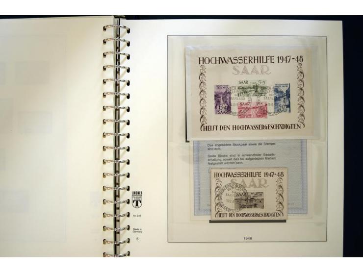 1920/59, gestempelte Sammlung mit u.a. Mi.-Nr. 16 (Fotobefund H. Ney BPP), 18-31 sign. Burger BPP, 151-57 (Fotoattest Ney BPP