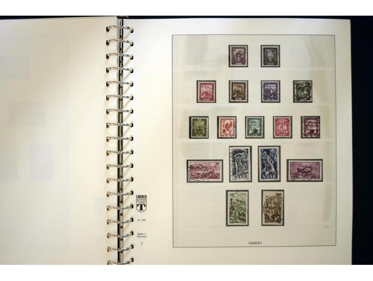 1920/59, gestempelte Sammlung mit u.a. Mi.-Nr. 16 (Fotobefund H. Ney BPP), 18-31 sign. Burger BPP, 151-57 (Fotoattest Ney BPP