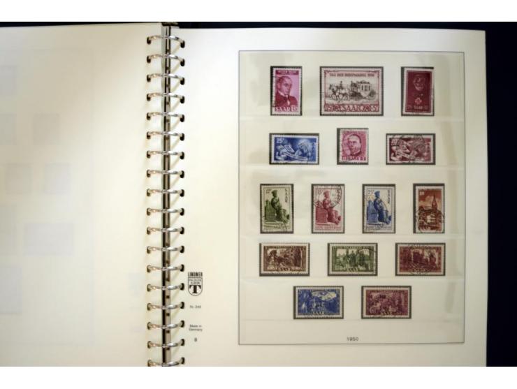 1920/59, gestempelte Sammlung mit u.a. Mi.-Nr. 16 (Fotobefund H. Ney BPP), 18-31 sign. Burger BPP, 151-57 (Fotoattest Ney BPP