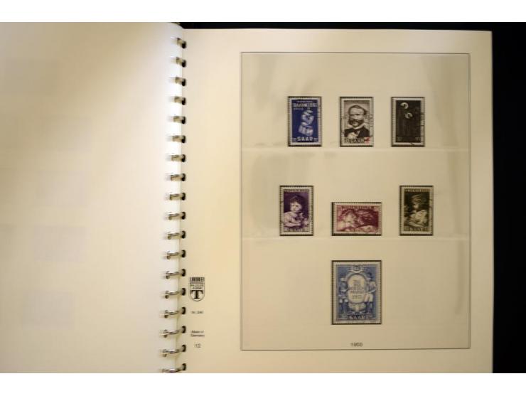 1920/59, gestempelte Sammlung mit u.a. Mi.-Nr. 16 (Fotobefund H. Ney BPP), 18-31 sign. Burger BPP, 151-57 (Fotoattest Ney BPP