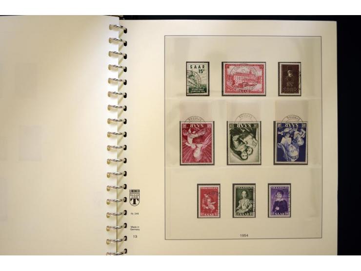 1920/59, gestempelte Sammlung mit u.a. Mi.-Nr. 16 (Fotobefund H. Ney BPP), 18-31 sign. Burger BPP, 151-57 (Fotoattest Ney BPP