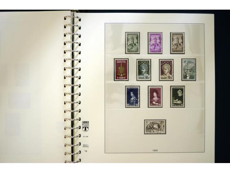 1920/59, gestempelte Sammlung mit u.a. Mi.-Nr. 16 (Fotobefund H. Ney BPP), 18-31 sign. Burger BPP, 151-57 (Fotoattest Ney BPP